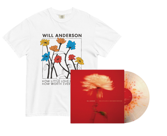 HLLI/HWE Floral T-Shirt + Vinyl Bundle